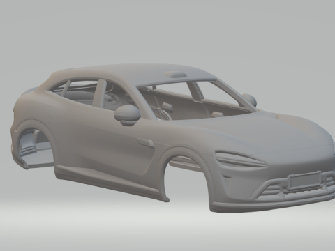 Xiaomi YU7 3D Print Model