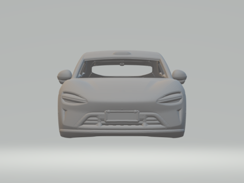 Xiaomi YU7 3D Print Model