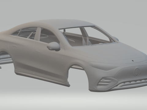 Mercedes benz cla sedan 3D Print Model