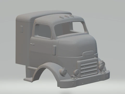 Cabine Gmc Coe Modèles 3D en vedette