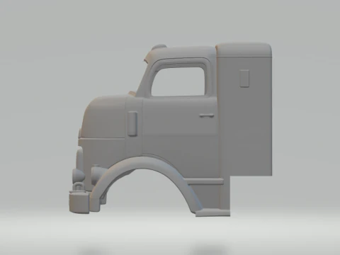 Gmc coe cabin 3D Print Model