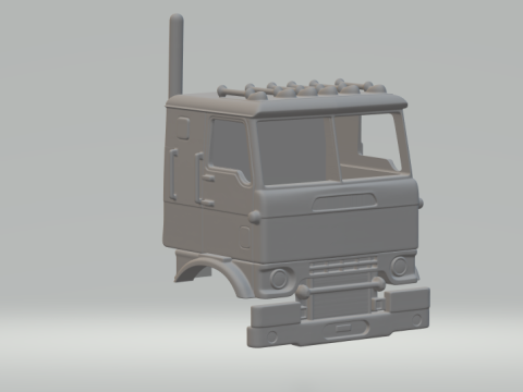 Gmc coe cabin 3D Print Model