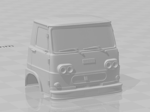 Fiat 80 truck cabin 3D Print Model
