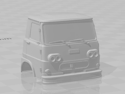 フィアット 80 トラック キャビン 3Dプリントモデル