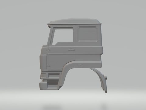 Daf truck cabin 3D Print Model