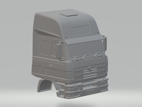 福登卡车4455 3D 打印模型