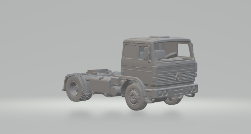 Renault trucks g260 3D Print Model .c4d .max .obj .3ds .fbx .stl .blend 