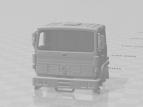 Cabine dos caminh&otilde;es Renault g260 Modelo de Impressão 3D