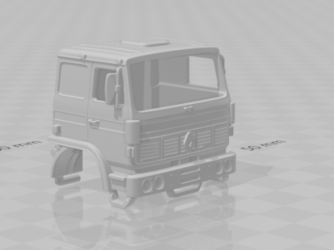 Renault trucks g260 cabin 3D Print Model