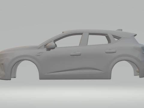 Renault captur Modelo de Impressão 3D