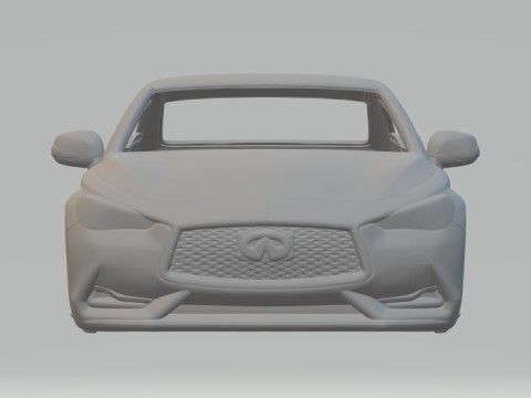 Infiniti Q60 3D Print Model