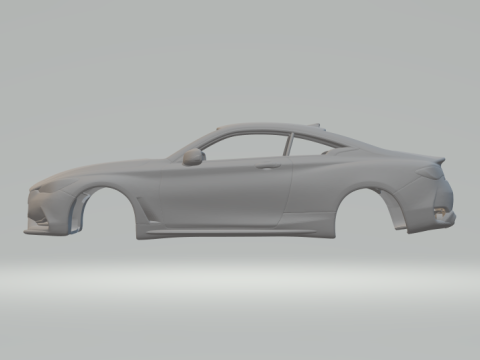 Infiniti Q60 3D Print Model