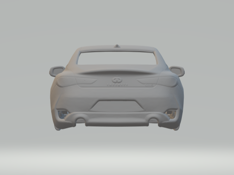 Infiniti Q60 3D Print Model
