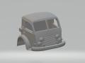 Saviem kamyon kabini 3D Baskı Modeli