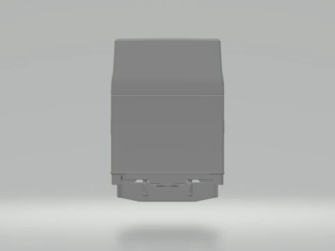 Peterbilt cab over 3D Print Model