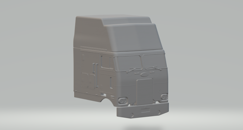 Nadjechała taks&oacute;wka Peterbilt Model do druku 3D .c4d .max .obj .3ds .fbx .stl .blend 