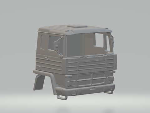 Kabina Pegaso Techno Model do druku 3D