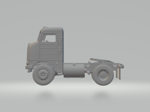 Peterbilt cabover 3D Print Model