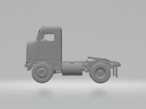 Peterbilt cabover 3D Print Model