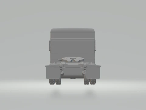 Peterbilt cabover 3D Print Model