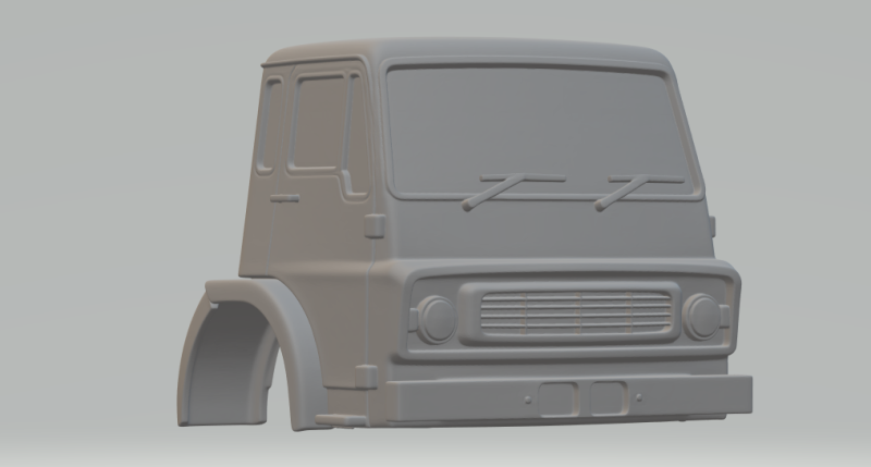 Cabine de la Dodge 500 Modèles 3D en vedette .c4d .max .obj .3ds .fbx .stl .blend 