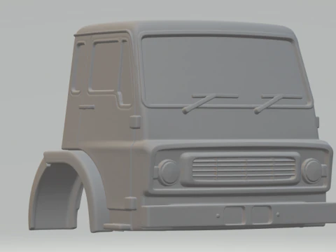 Cabine de la Dodge 500 Modèles 3D en vedette