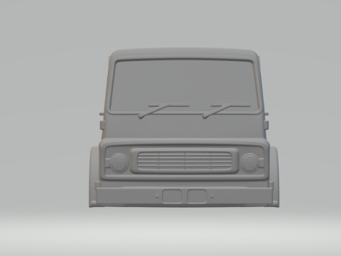 Cabine de la Dodge 500 Modèles 3D en vedette