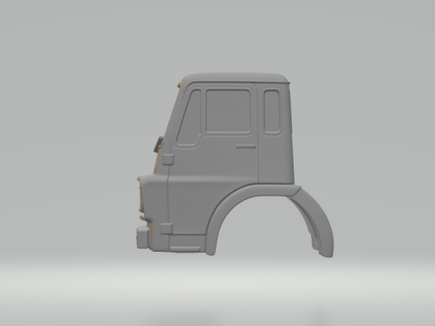 Cabine de la Dodge 500 Modèles 3D en vedette