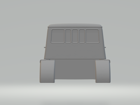 Cabine de la Dodge 500 Modèles 3D en vedette