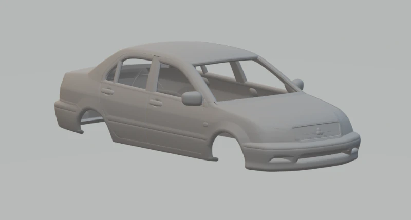 Lancer eua 3D Print Model .c4d .max .obj .3ds .fbx .stl .blend 
