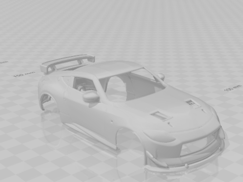 Nissan z gt4 Modèles 3D en vedette