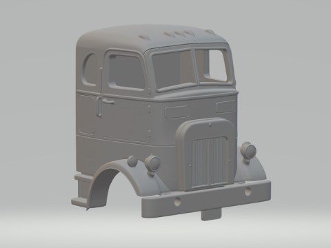 Capote Mack Modèles 3D en vedette