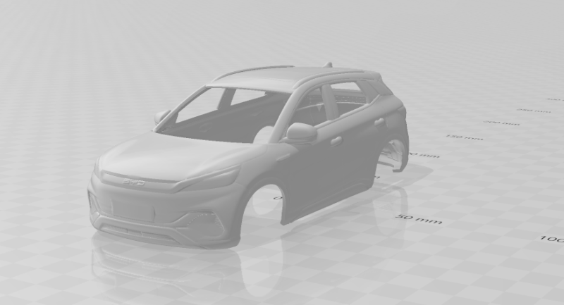 Byd atto 3 3D Print Model .c4d .max .obj .3ds .fbx .stl .blend 