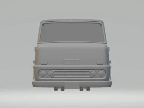 Nissan truck cabin 3D Print Model