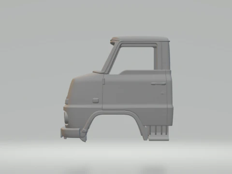 Nissan truck cabin 3D Print Model