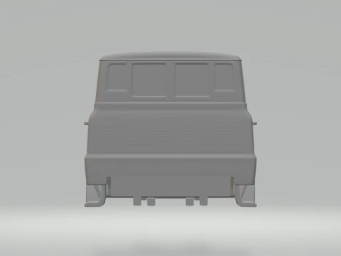 Nissan truck cabin 3D Print Model