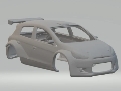 Mitsubishi mirage 3D Print Model