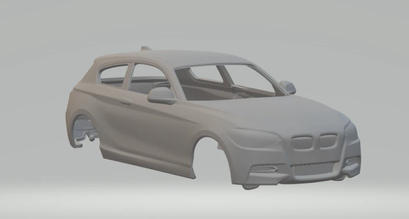 Series 1 2 doors 3D Print Model .c4d .max .obj .3ds .fbx .stl .blend