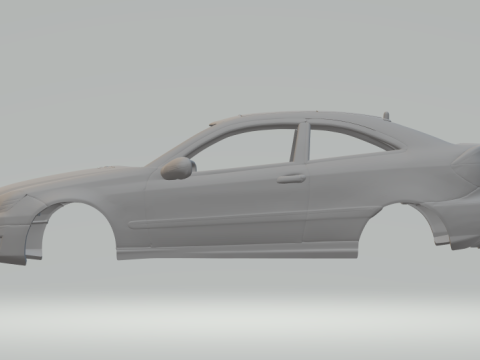 Mercedes benz clc 3D Print Model