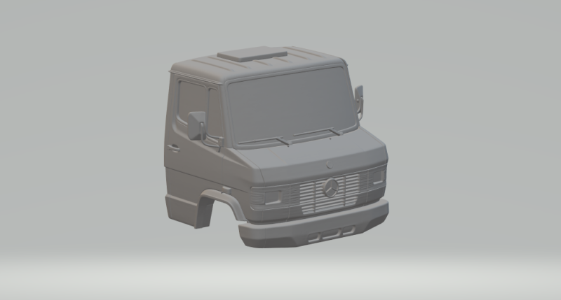 Mercedes benz 710 3D Print Model .c4d .max .obj .3ds .fbx .stl .blend 
