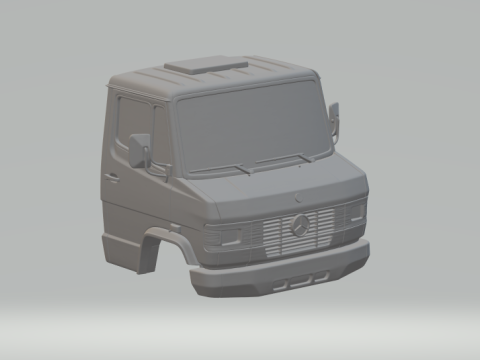 Mercedes benz 710 3D Print Model