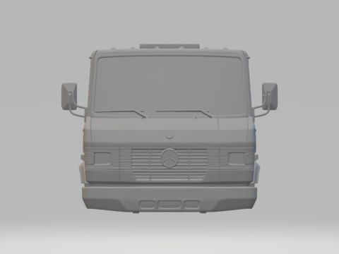 Mercedes benz 710 3D Print Model