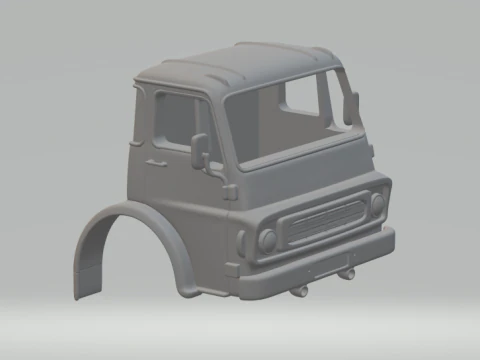 Салон Dodge 500 Великобританія 3D Принт Модель