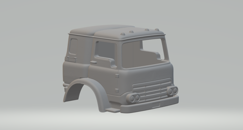 Consuetudine Bedford Modello di stampa 3D .c4d .max .obj .3ds .fbx .stl .blend 