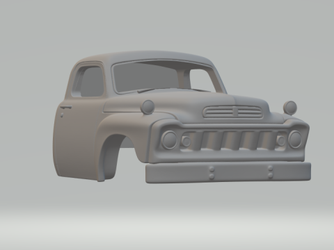 Studebaker cabin 3D Print Model