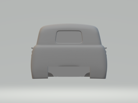 スチュードベーカーキャビン 3Dプリントモデル