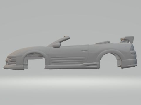 Mitsubishi Eclipse ff 3D Print Model