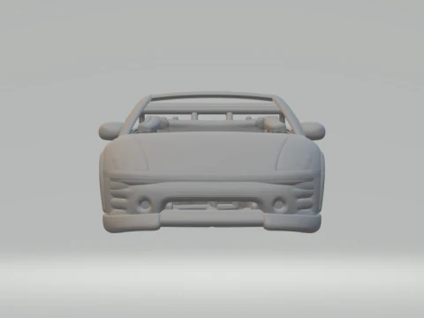 Mitsubishi Eclipse ff 3D Print Model