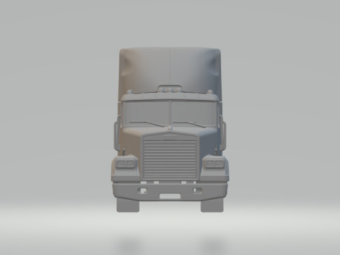 Volvo White 3D Print Model