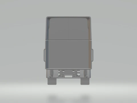 Volvo White 3D Print Model